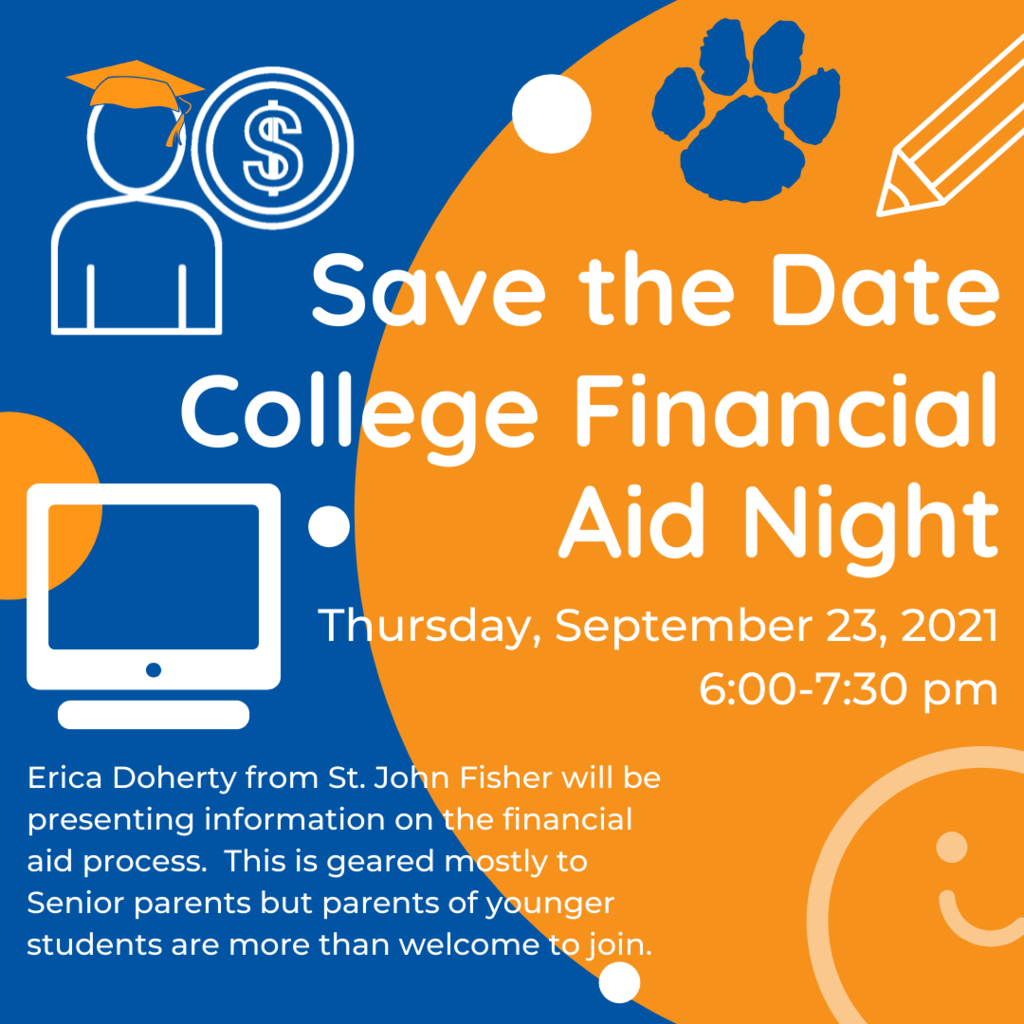 financial aid night graphic
