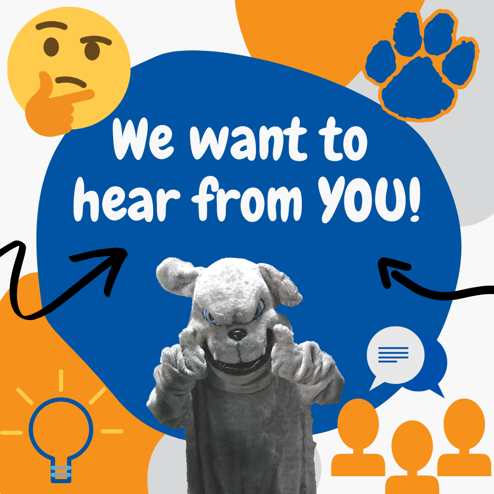 we want to hear from you