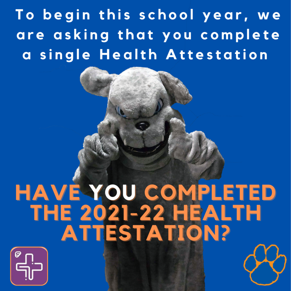 have you completed the health attestation