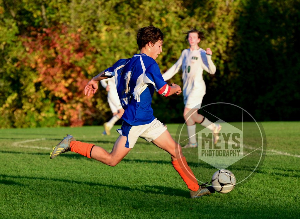 athlete playing soccer