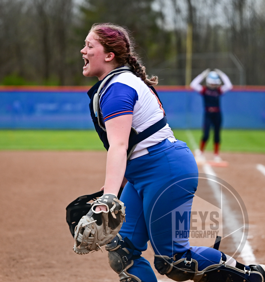 catcher yelling