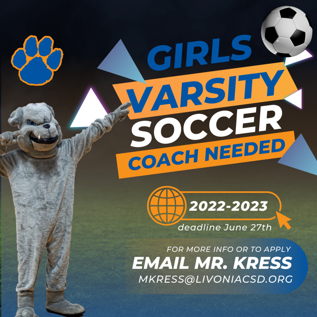 soccer coach needed