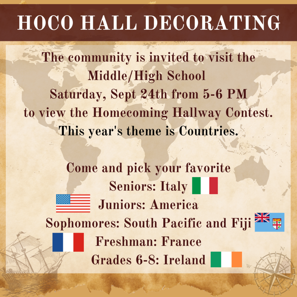 hall decorating