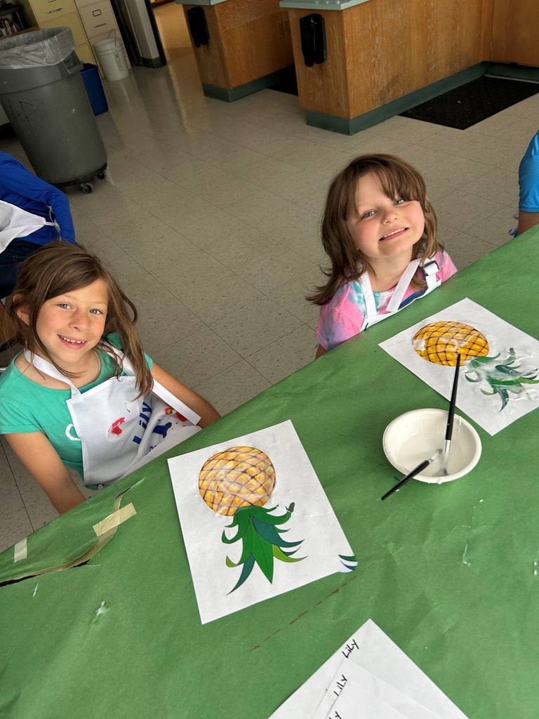 students at camp