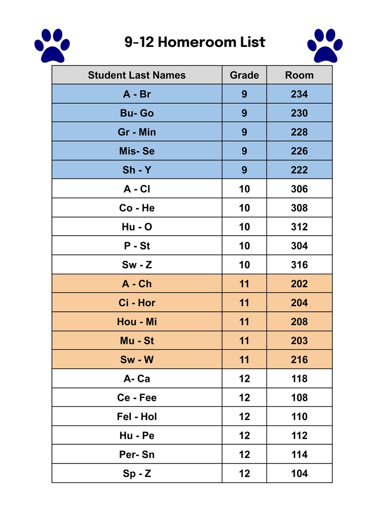 homeroom